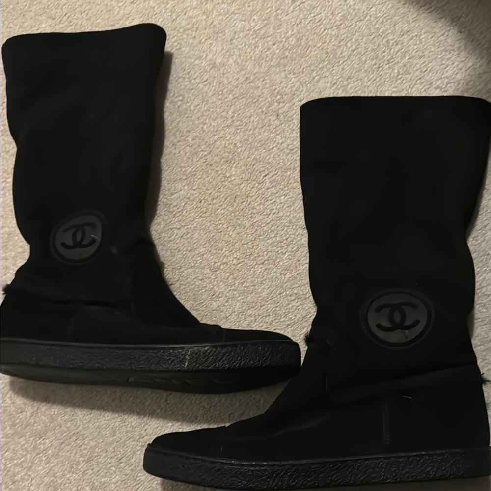 Chanel Black Women's Boots